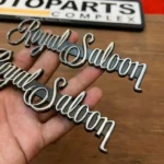 Toyota Crown 1983 - 1987 Royal Saloon emblem badge2