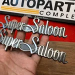 Toyota Crown 1983 - 1987 Super Saloon emblem badge pair 3