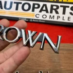 Toyota Crown ms120 gs120 1983 - 1987 badge 3