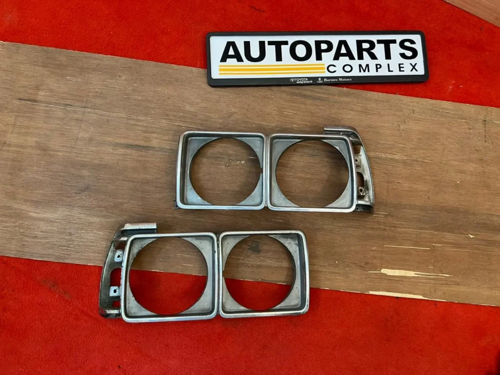Toyota corona 1979 1980 1981 round headlight bezels 1