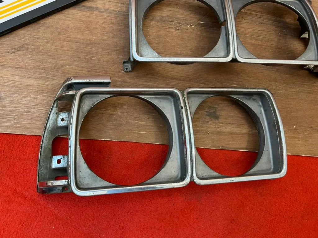 Toyota corona 1979 1980 1981 round headlight bezels 4