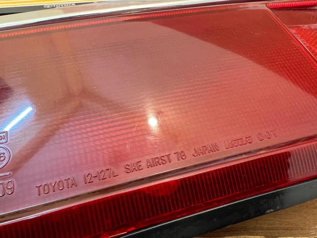 Corolla 1980 1981 ke70 chrome tail light (8)