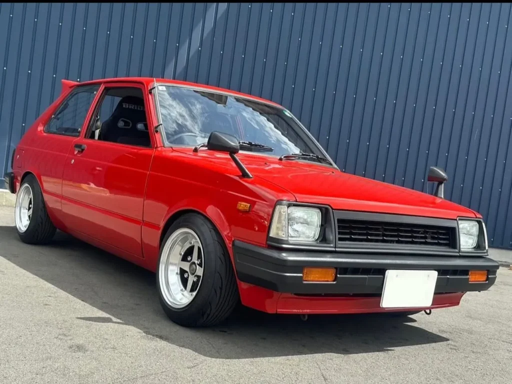 Starlet KP60 KP61 Mk3 headlight bezels pair 1