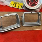Starlet KP60 KP61 Mk3 headlight bezels pair 4