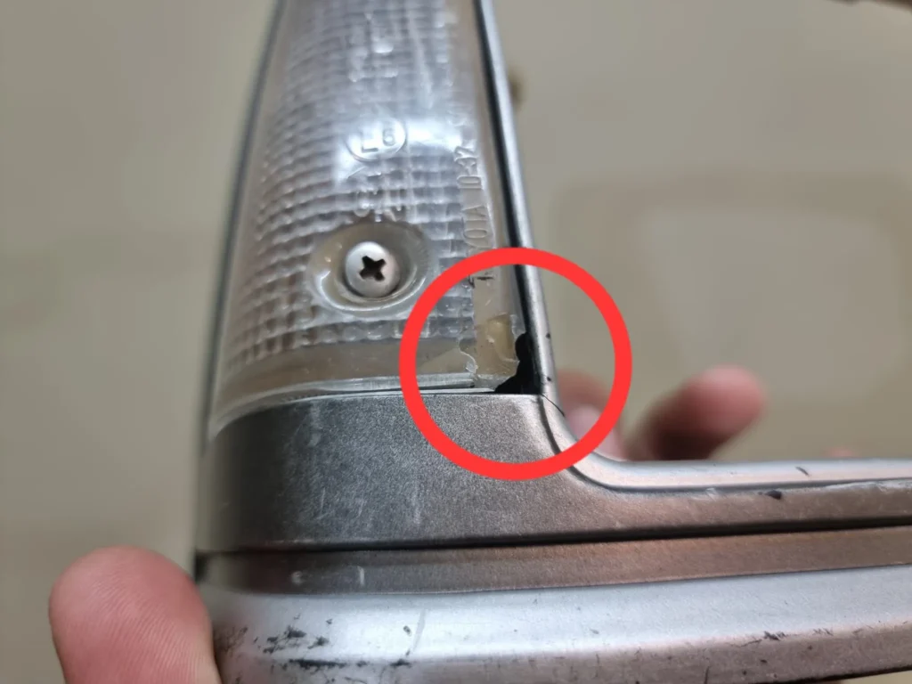 Starlet KP60 KP61 mk3 headlight bezel 6