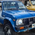 Toyota Hilux pickup 1979 - 1983 RN30 RN40 4WD fender badges (1)