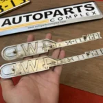 Toyota Hilux pickup 1979 - 1983 RN30 RN40 4WD fender badges pair (1)