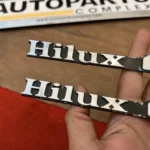Toyota Hilux pickup 1979 - 1983 RN30 RN40 4WD fender badges pair (4)