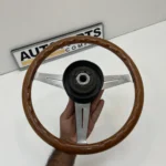 Vintage Nardi Torino Classic 365mm with horn button and its surrounding ring (6)
