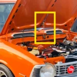 Corolla 1971 - 1974 ke20 te27 ke25 hood prop rod (1)