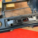 Corolla 1980 - 1983 LHD dashboard frame assembly in blue (5)