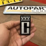 Corolla 1980 XXX C silver grille badge Ke70 Te71 1.8 Corolla (3)