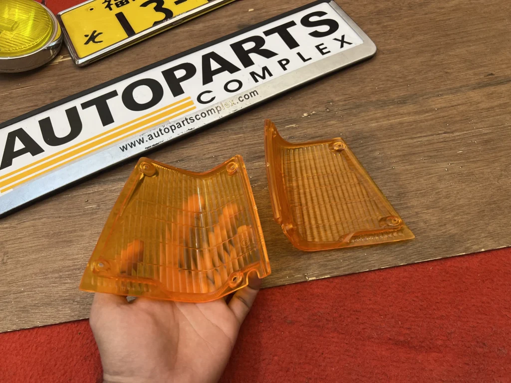 Corolla Ke70 1982 JDM amber parking light lenses pair (7)