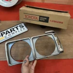 Corona 1979 1980 1981 RT130 Tt130 NOS OEM headlight bezels left side (2)