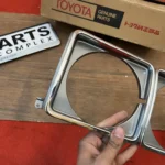 Corona 1979 1980 1981 RT130 Tt130 NOS OEM headlight bezels left side (4)