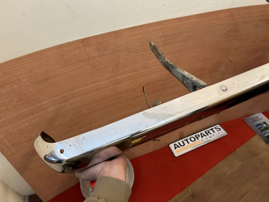 Datsun sunny 120y B310 JDM front chrome bumper (1)