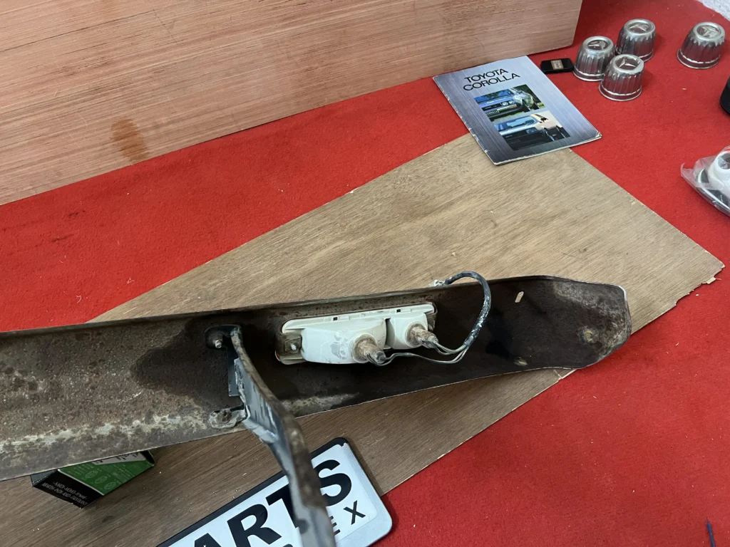 Datsun sunny 120y B310 JDM front chrome bumper (2)