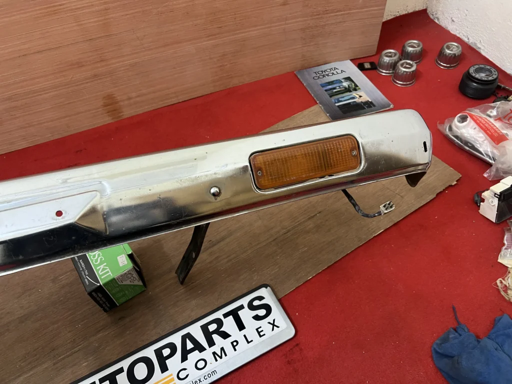 Datsun sunny 120y B310 JDM front chrome bumper (4)