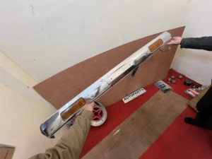 Datsun sunny 120y B310 JDM front chrome bumper (6)