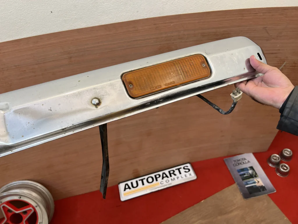 Datsun sunny 120y B310 JDM front chrome bumper (9)