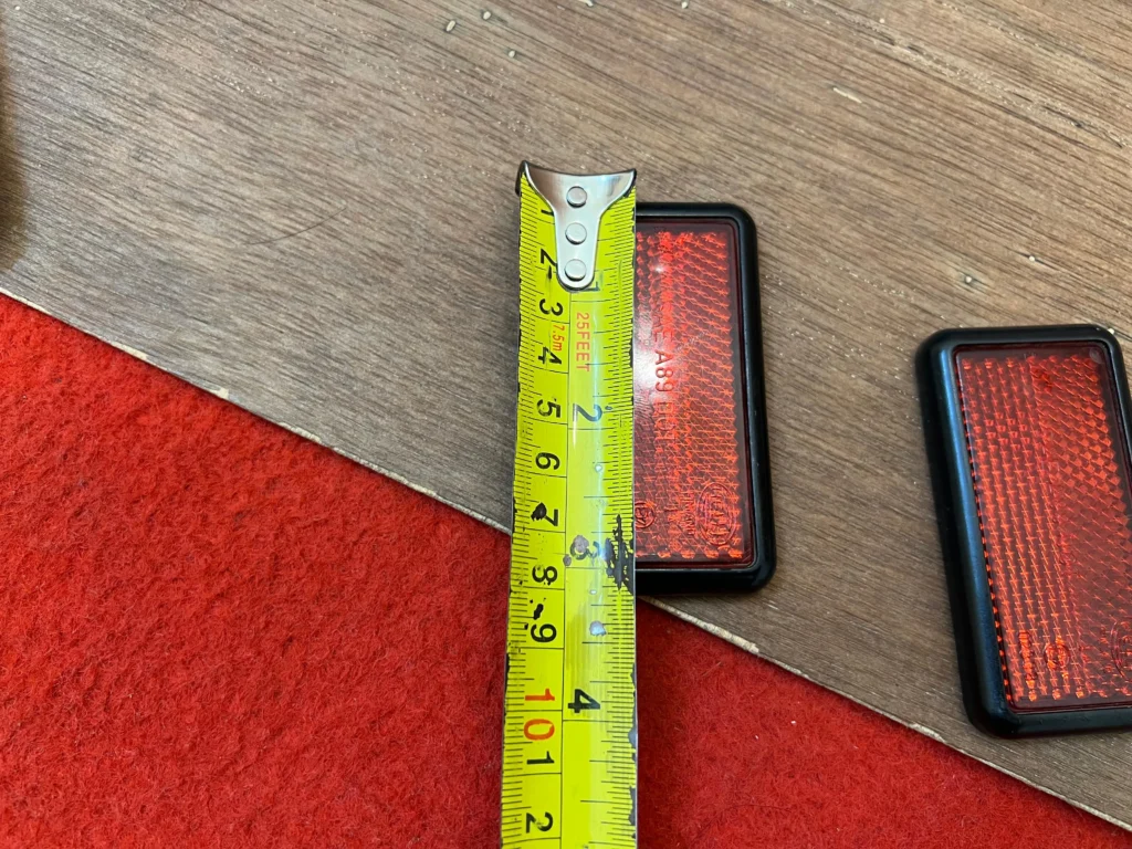 Original Hella reflectors pair (6)