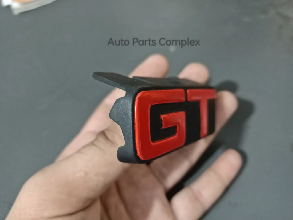 Toyota Corolla 1985 1986 sedan grille GT badge 4
