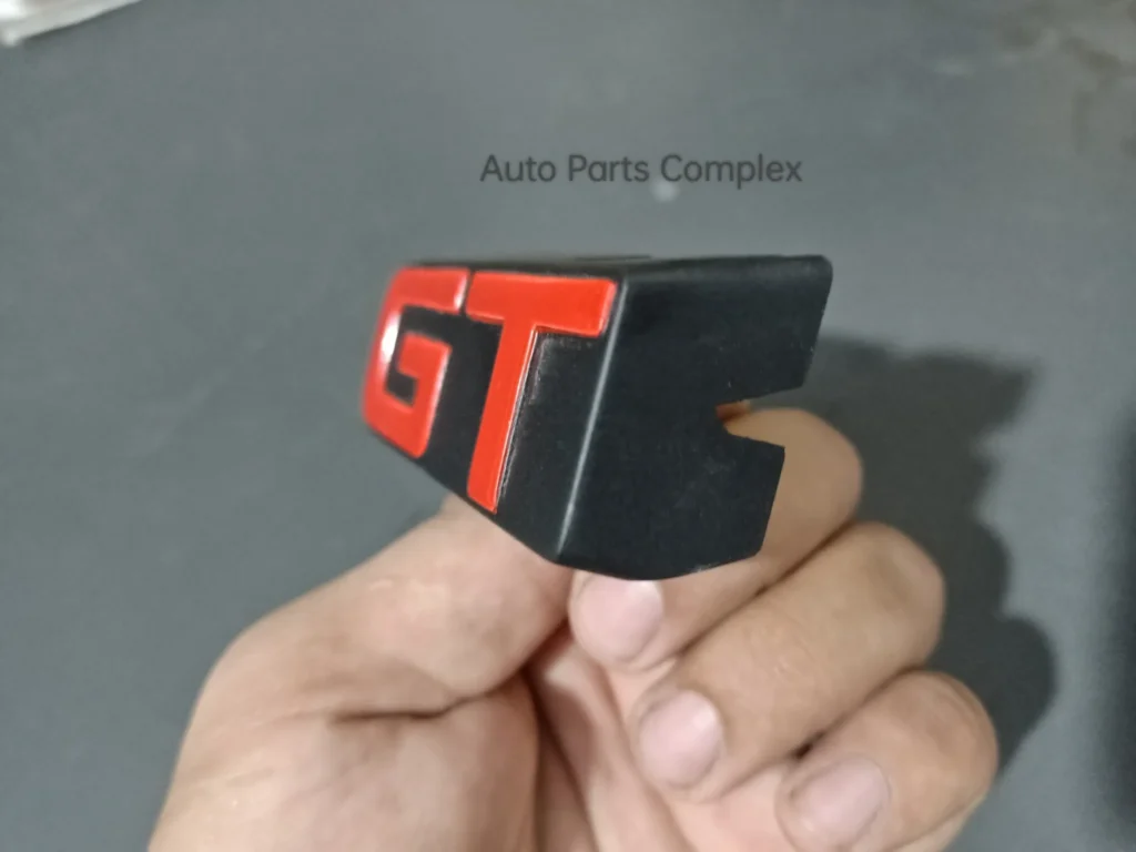 Toyota Corolla 1985 1986 sedan grille GT badge 5