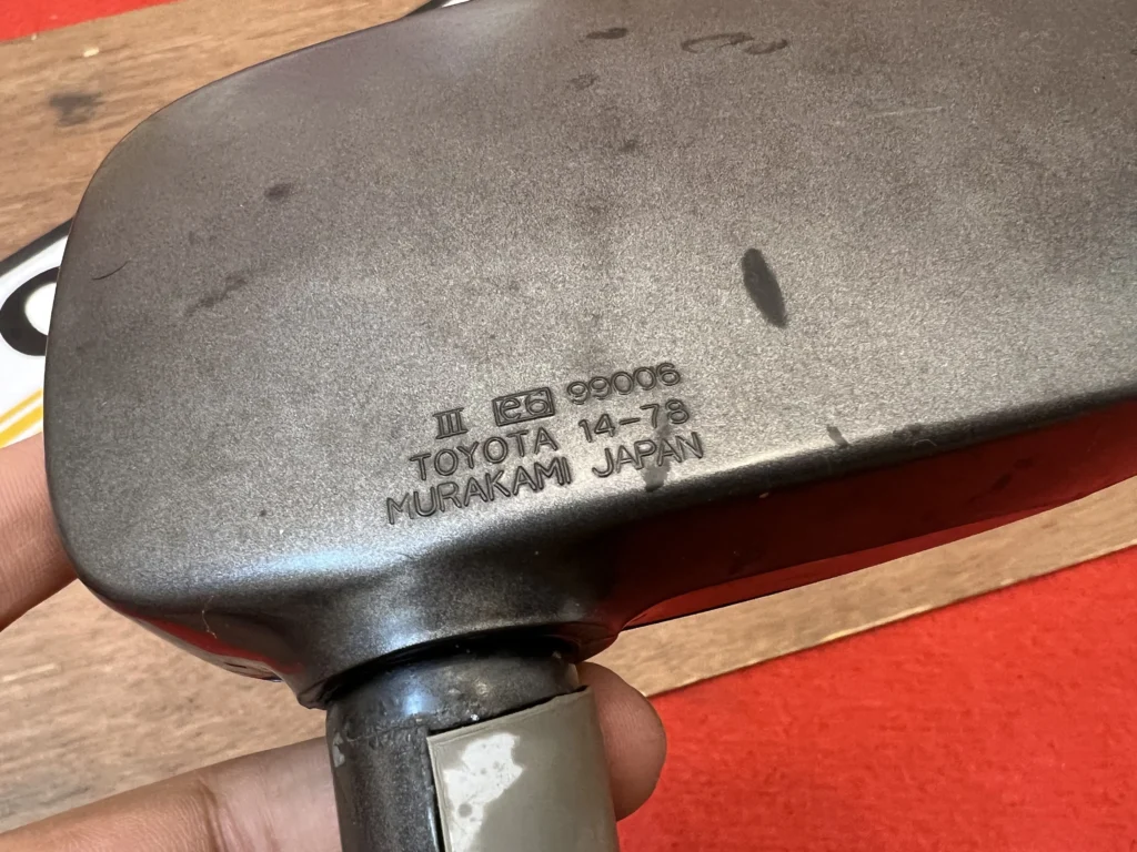 Corolla 1980 1981 ke70 te72 left side usdm door mirror (5)