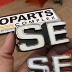 Corolla 1982 1983 JDM SE grille and trunk lid badges (3)