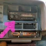 Corolla 1982 1983 Ke70 Te72 radio delete cover