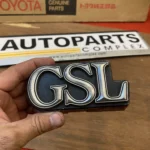 RARE JDM Toyota Corolla TE31 KE30 KE35 GSL Front Badge Emblem 1977 1978 1979 (2)