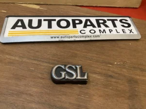 RARE JDM Toyota Corolla TE31 KE30 KE35 GSL Front Badge Emblem 1977 1978 1979 (2)