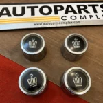 Toyota crown Ms123 Gs121 ms125 1983 - 1987 wheel center caps set (2)