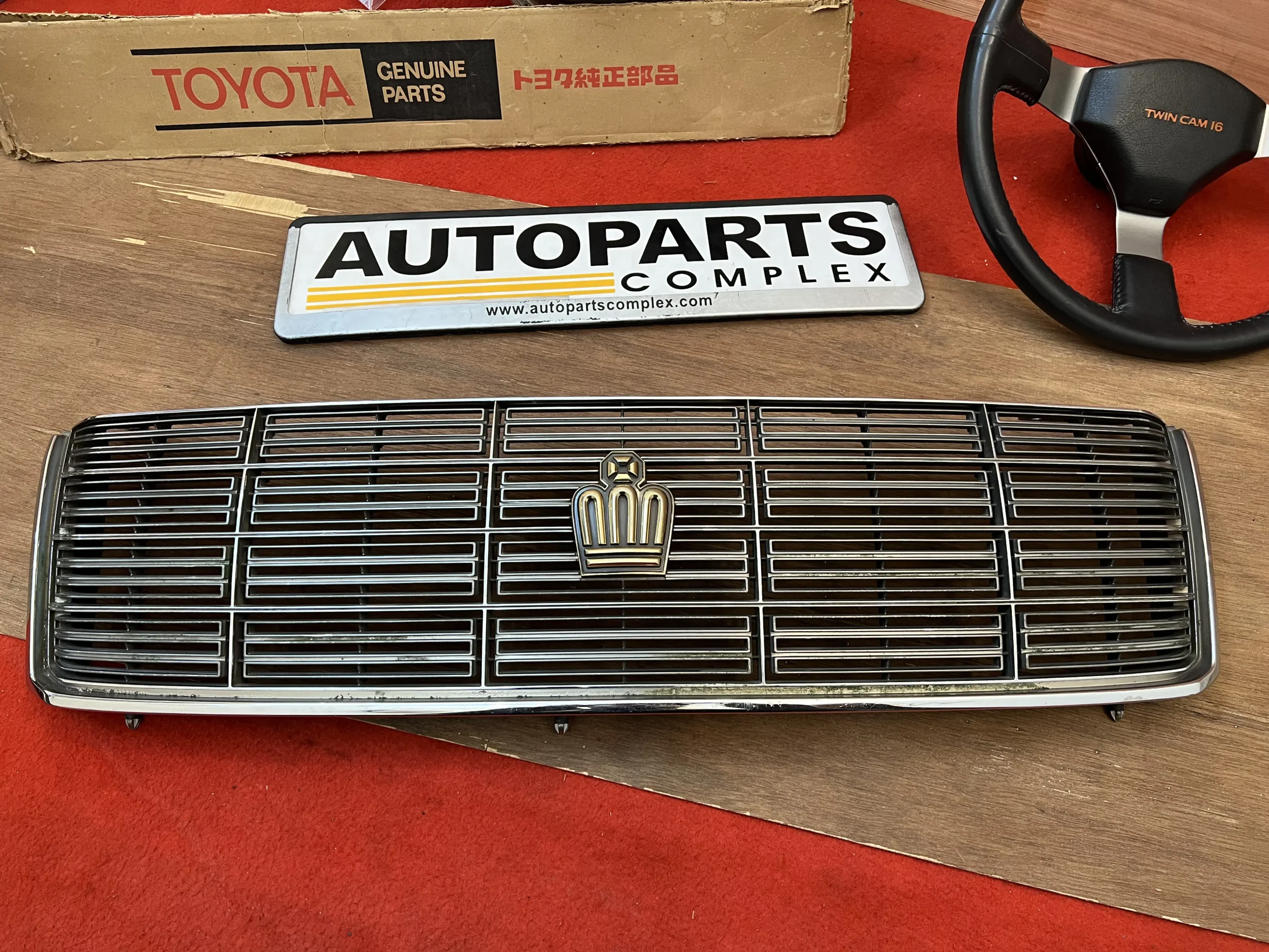 Toyota crown jzs151 jzs155 1995 - 1997 front radiator grille ...