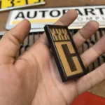 Corolla 1980 XXX C grille badge (Golden) (5)
