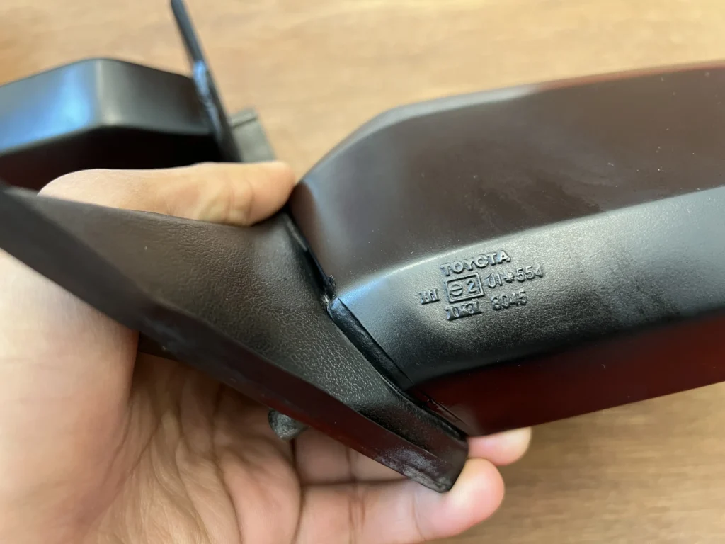 Corolla 1982 1983 sedanwagon door mirrors OEM pair (3)