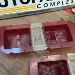 Corolla Sprinter Trueno TE27 KE25 tail light lenses NOS OEM pair (1)