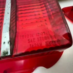 Corolla Sprinter Trueno TE27 KE25 tail light lenses NOS OEM pair (2)
