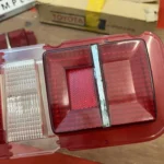 Corolla Sprinter Trueno TE27 KE25 tail light lenses NOS OEM pair (6)