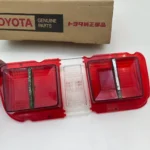 Corolla Sprinter Trueno TE27 KE25 tail light lenses NOS OEM pair (9)