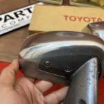 Corona 1980s chrome door mirrors pair (3)