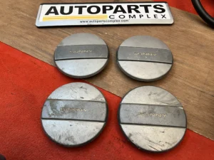 Nissan sunny B11 wheel center caps (2)