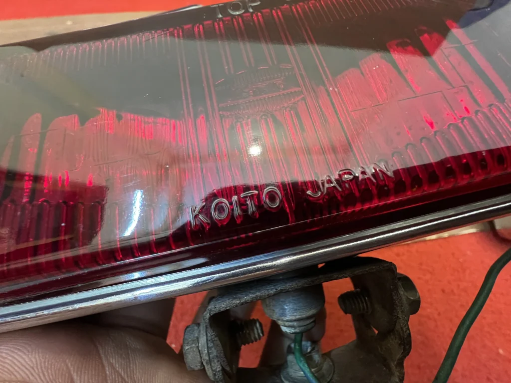 OEM KOITO old school fog lights (Super rare red lens) (4)