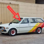 OEM Toyota pillar Antenna for Corolla 1980 1981 Starlet KP60 KP61 Hilux 1979-83