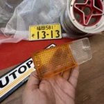 TOYOTA CORONA RT100 RT104 Front Turn Signal Light Lamp Lens left OEM NOS (1)