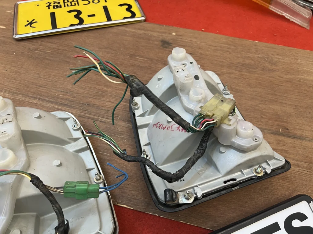 Toyota Cressida Rx30 Rx31 Rx40 Rx41 Mx30 Mx31 Mx40 Mx41 Mx32 OEM Taillights Pair (11)