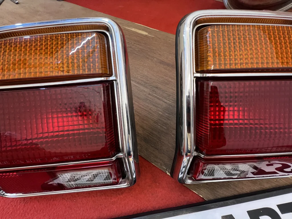 Toyota Cressida Rx30 Rx31 Rx40 Rx41 Mx30 Mx31 Mx40 Mx41 Mx32 OEM Taillights Pair (2)