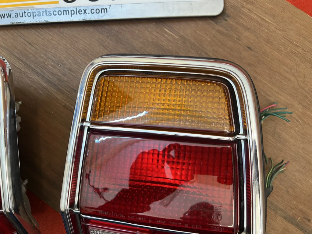 Toyota Cressida Rx30 Rx31 Rx40 Rx41 Mx30 Mx31 Mx40 Mx41 Mx32 OEM Taillights Pair (6)