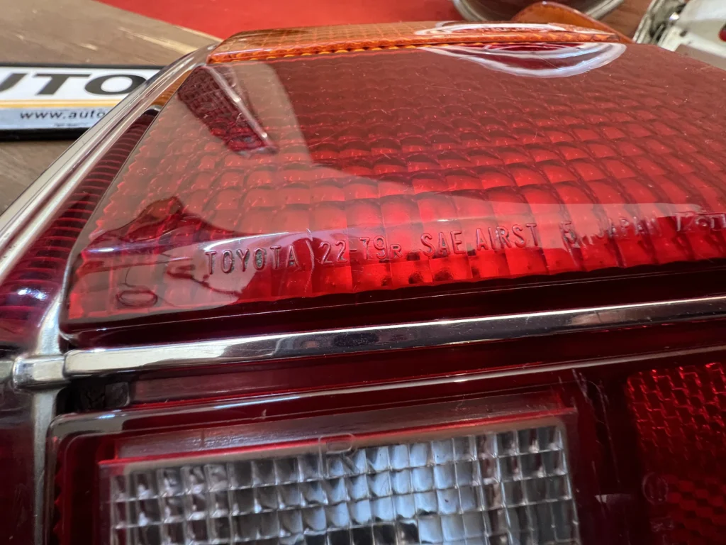 Toyota Cressida Rx30 Rx31 Rx40 Rx41 Mx30 Mx31 Mx40 Mx41 Mx32 OEM Taillights Pair (8)