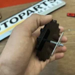 Toyota TRD tri-colored stripes grille badge (5)